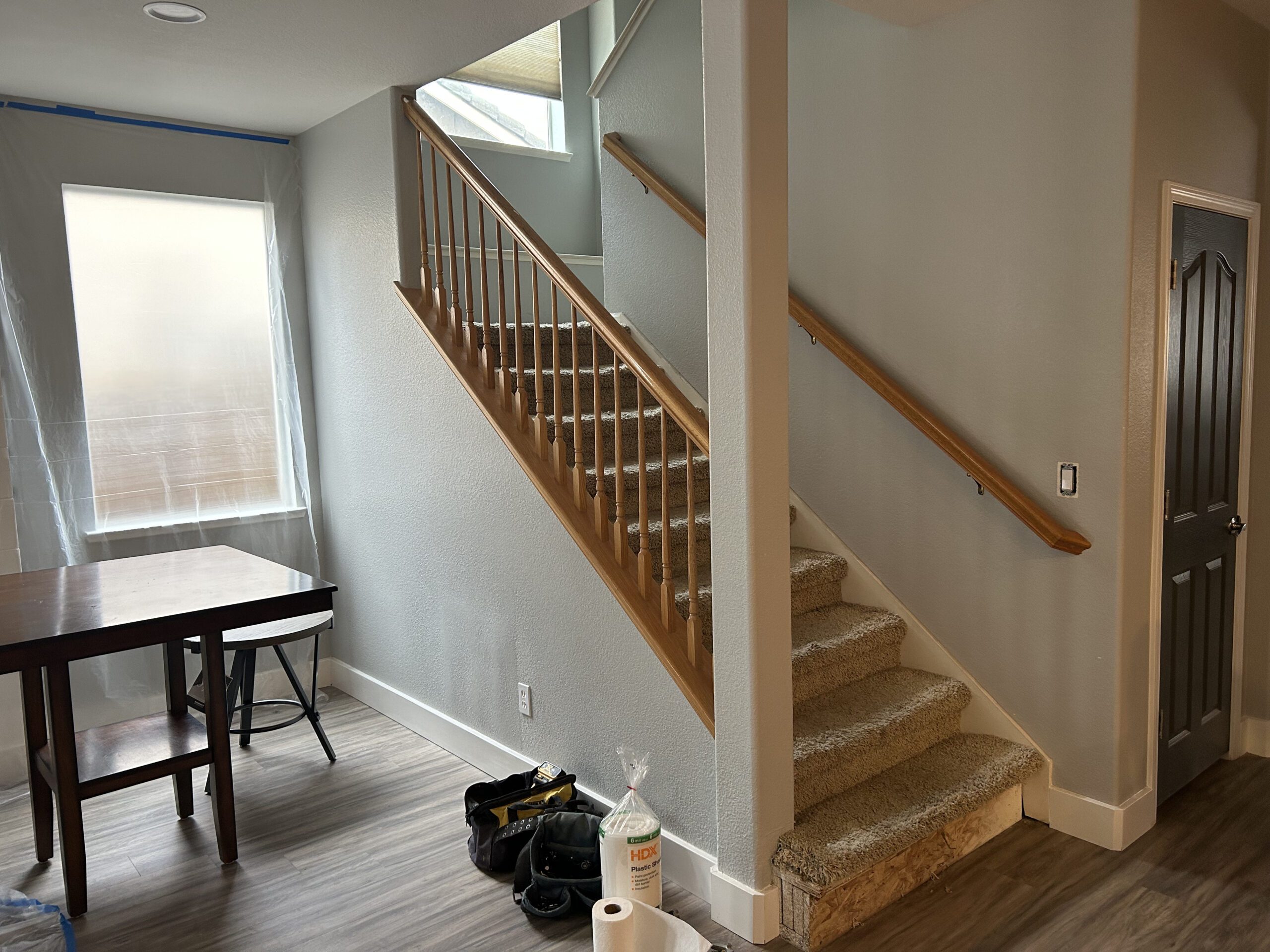 custom stairs before